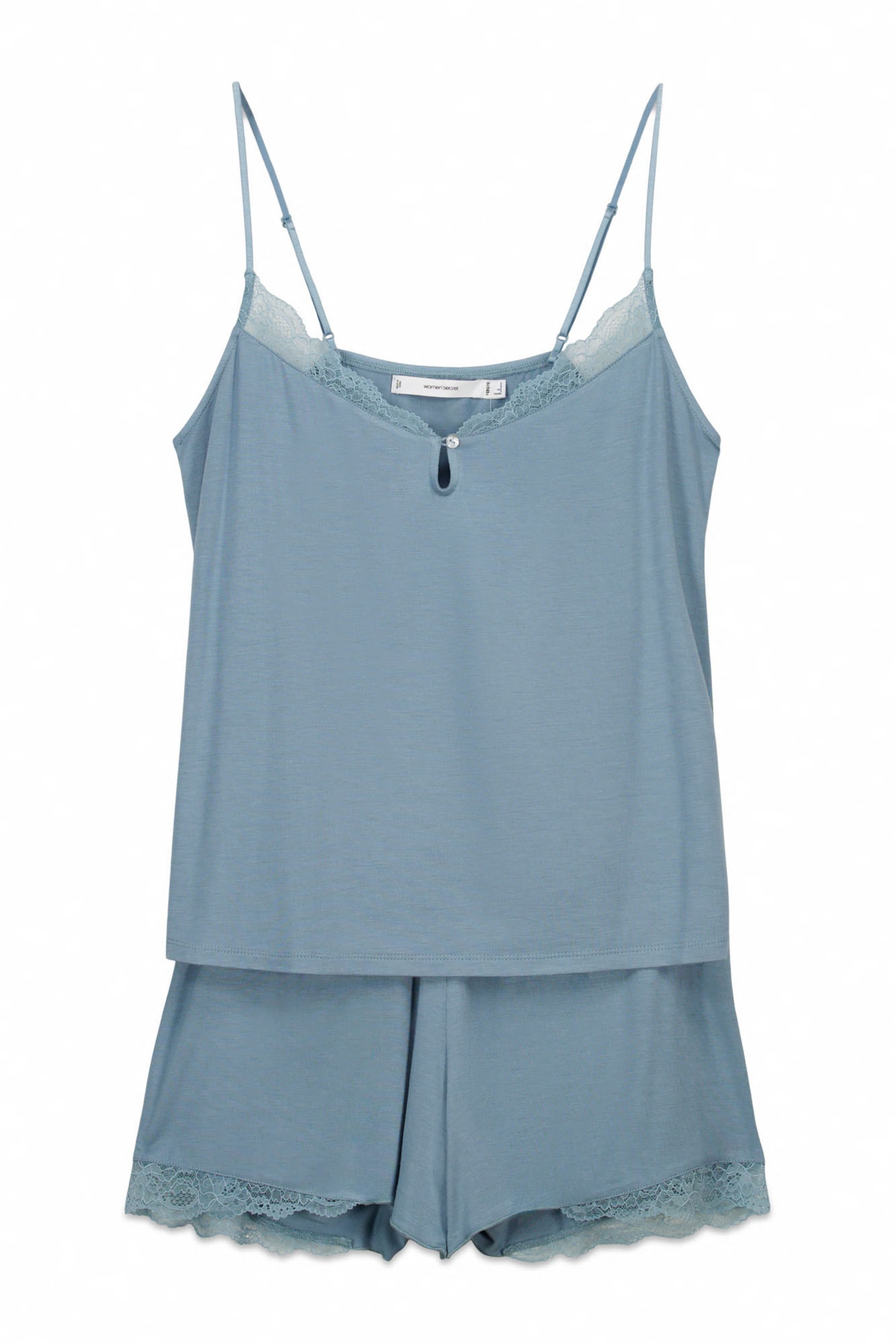 Women' Secret Shorty en opal, Vue avec produit