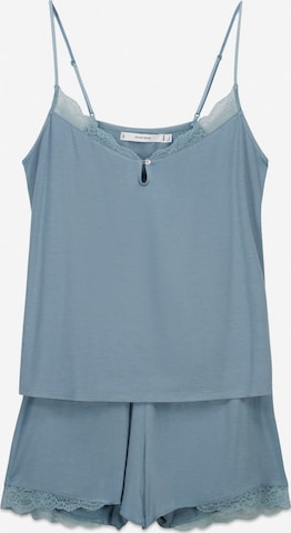 Women' Secret Pyjamashortsit värissä sininen: etupuoli