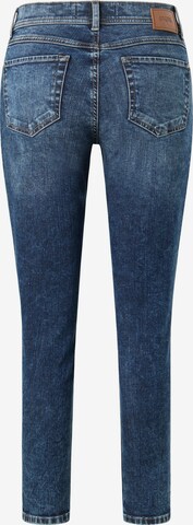 Angels Slimfit 5-Pocket Jeans Jeans Ornella Diamond mit Strass in Blau