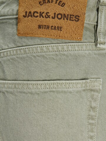 JACK & JONES Loosefit Jeans 'Eddie' in Grün