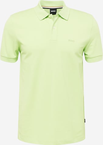 T-Shirt 'Pallas' BOSS Black en vert : devant