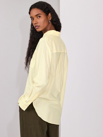 Chemisier Next en jaune