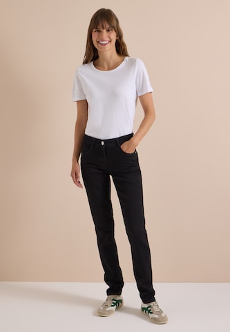 CECIL Regular Jeans in Schwarz: Vorderseite