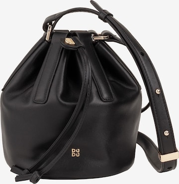 DuDu Pouch in Black: front