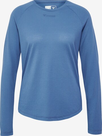 Hummel Functioneel shirt in Blauw: voorkant