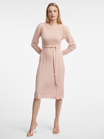 Orsay Knitted dress in Pink: front