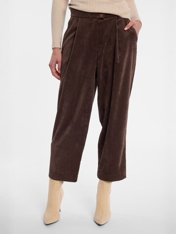 Ana Alcazar Tapered Broek in Bruin