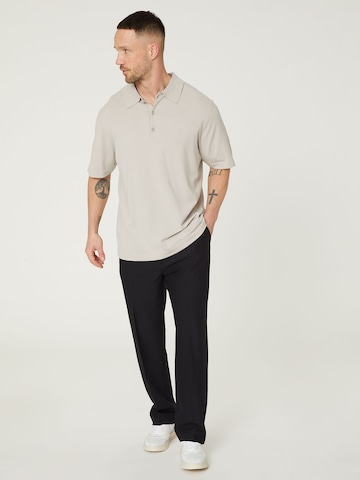 DAN FOX APPAREL Regular Pleated Pants 'Gabriel' in Black