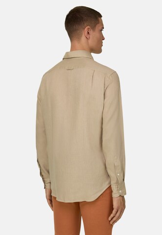 Boggi Milano Regular fit Overhemd in Beige