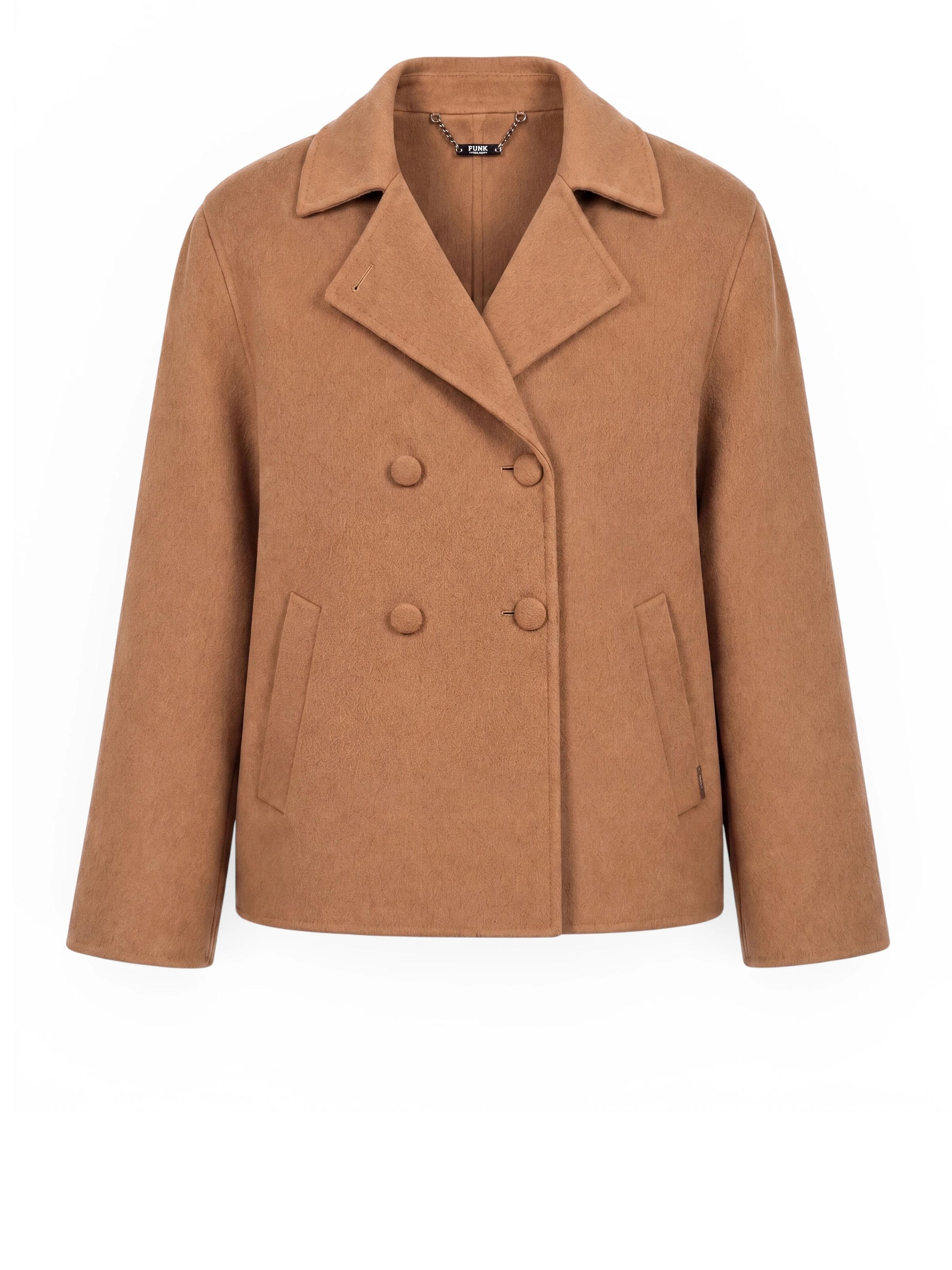 Funk since 1776 Winterjacke‌ in Beige: Vorderseite