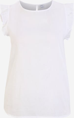 T-shirt OVS en blanc : devant