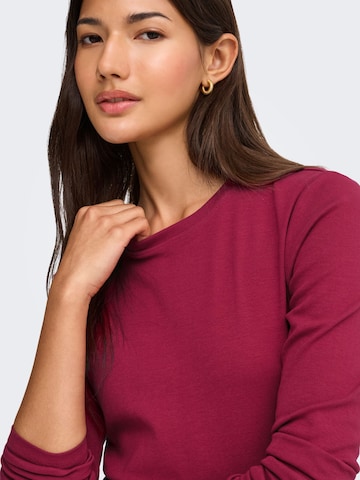 ONLY Shirt 'ONLRiley' in Red