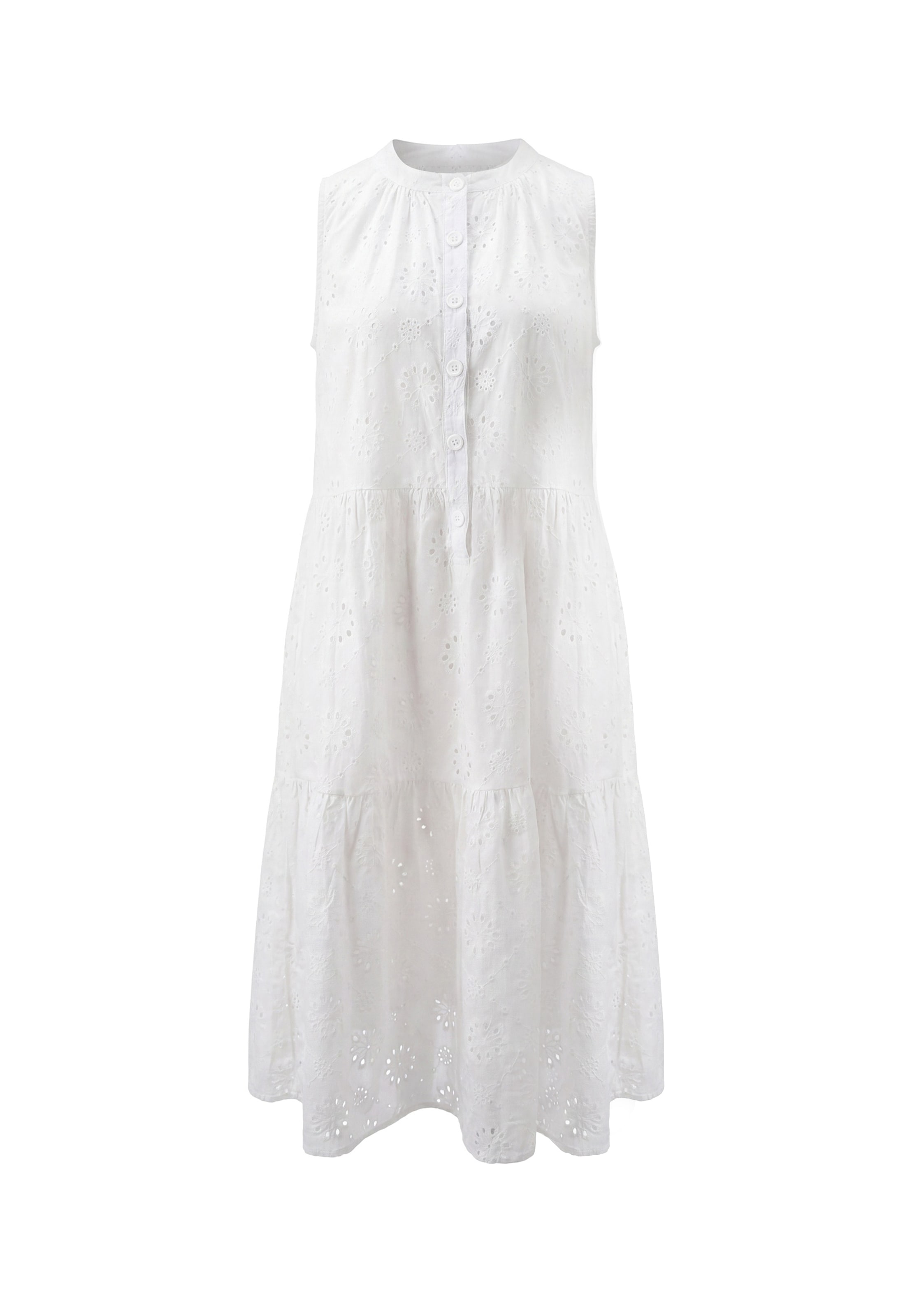 Robe Usha en blanc : devant