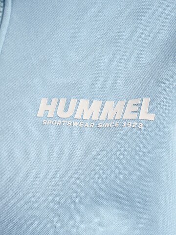 Hummel Sportovní mikina 'Legacy Poly' – modrá