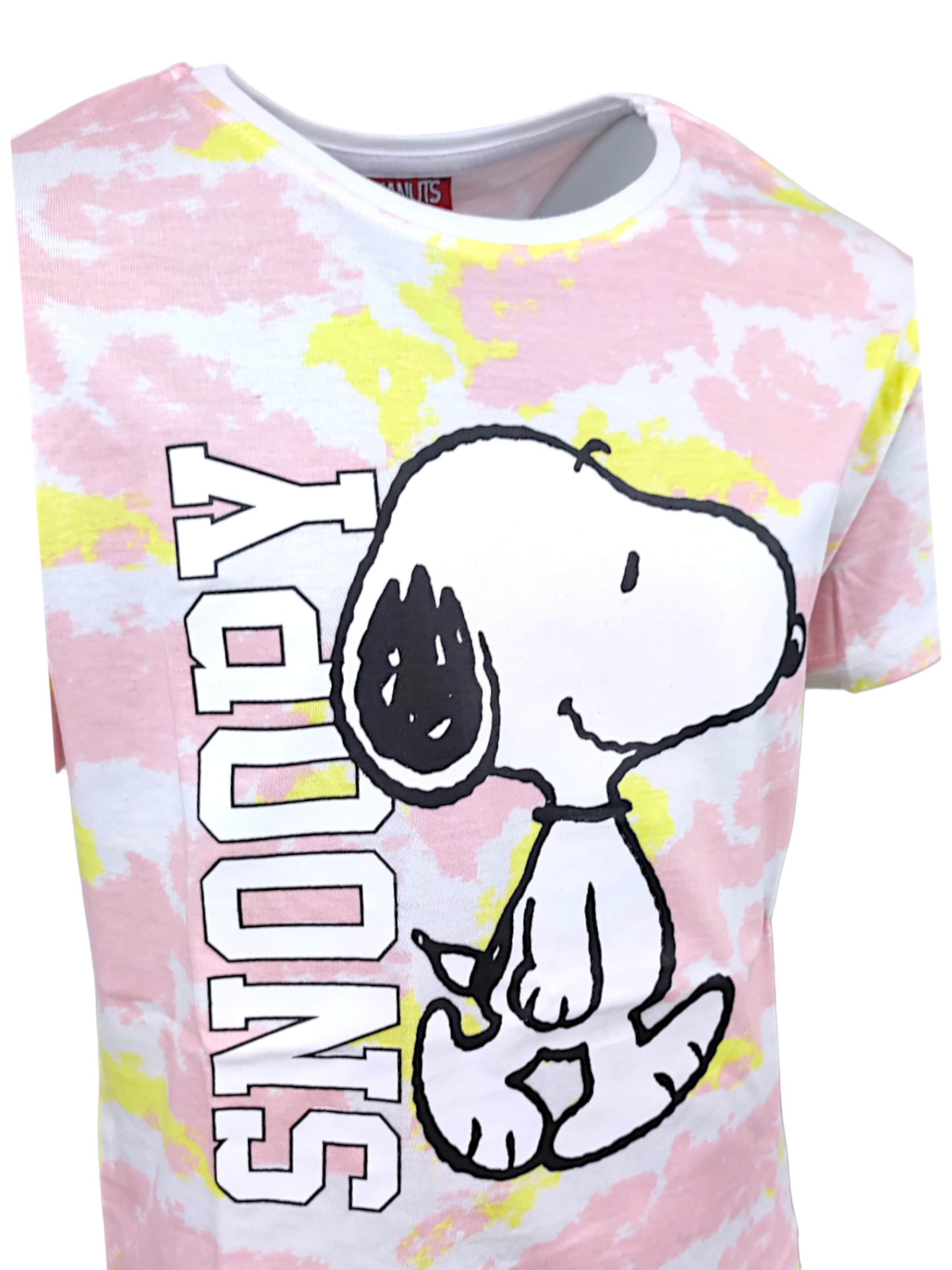 Snoopy & Die Peanuts Shirt 'Peanuts Snoopy' in Pink