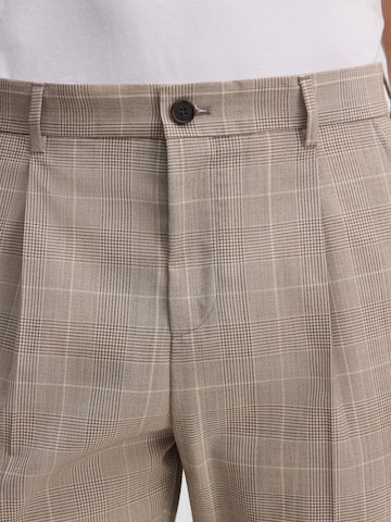 Regular Pantalon à plis STRELLSON en beige