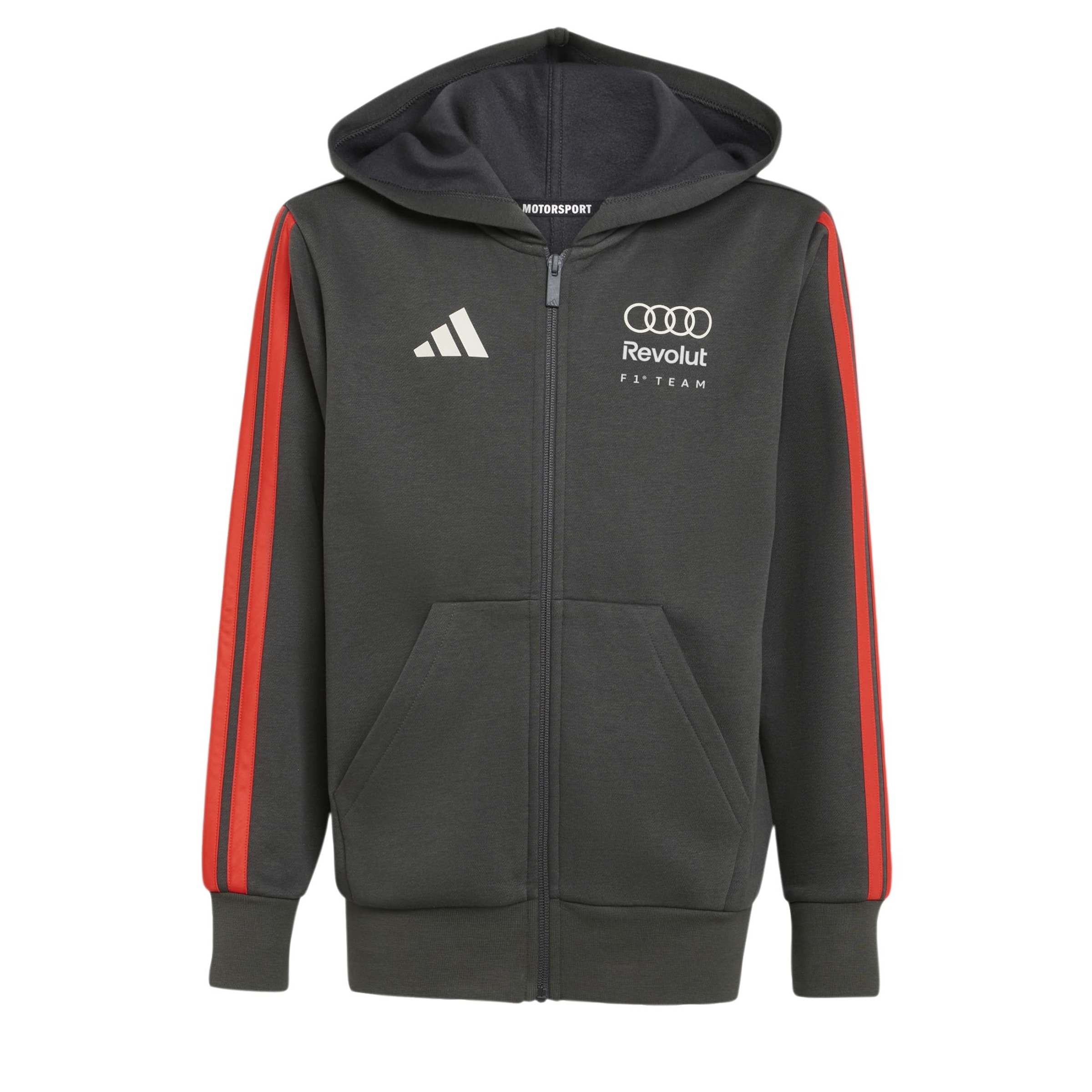 Veste de sport 'Audi Formula One Team DNA' ADIDAS PERFORMANCE en noir : devant