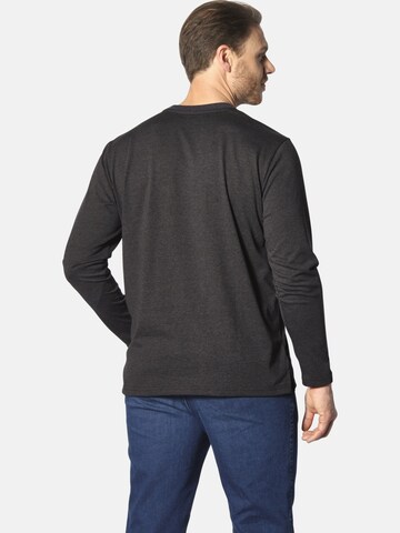 Jan Vanderstorm Shirt 'Staaf' in Grau