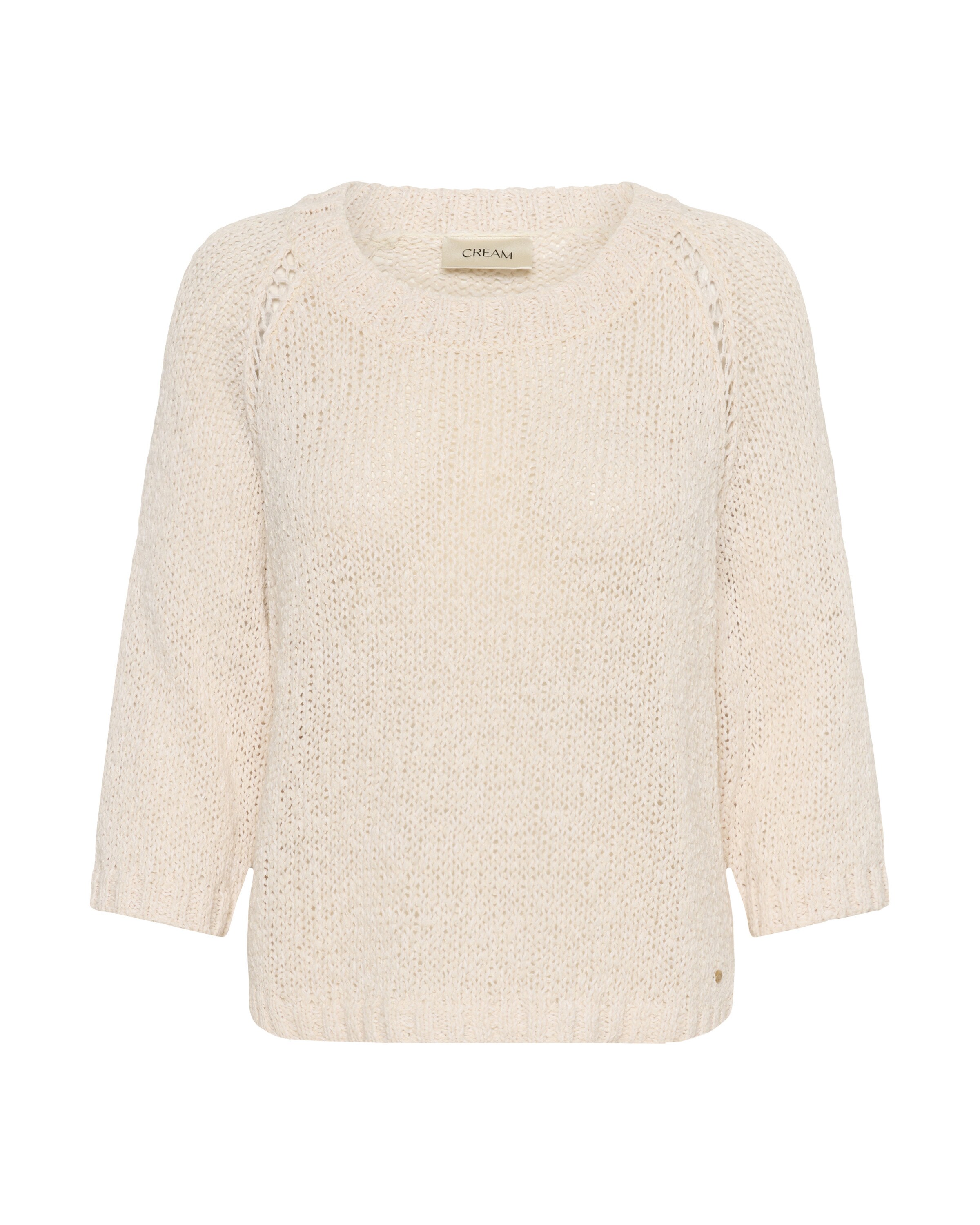Cream Pullover in Beige: Vorderseite