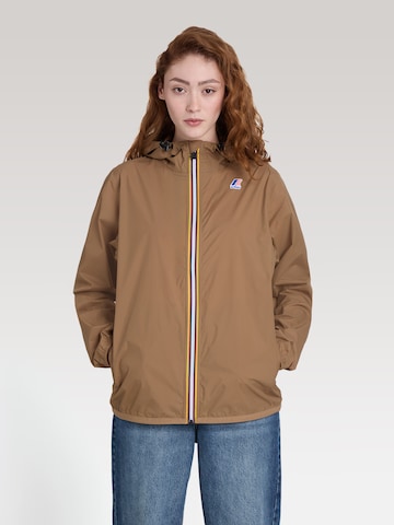 K-Way Funktionsjacke 'Le Vrai 4.0 Claude' in Braun: Vorderseite