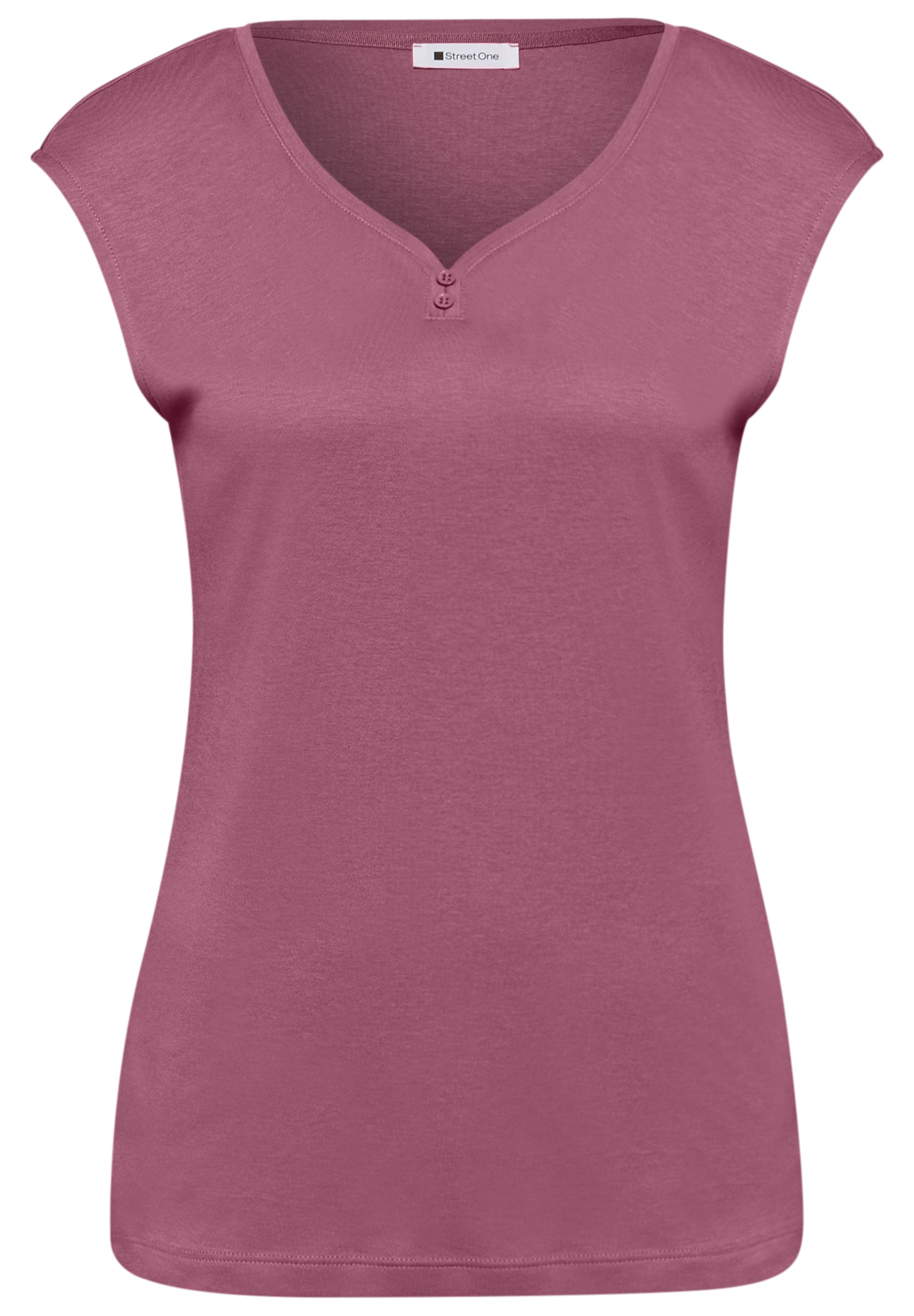 STREET ONE Shirt in Pink: front