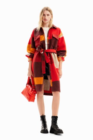 Desigual Between-seasons coat in Red