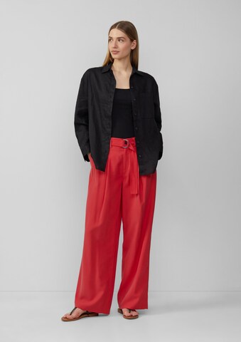 s.Oliver Blouse in Black