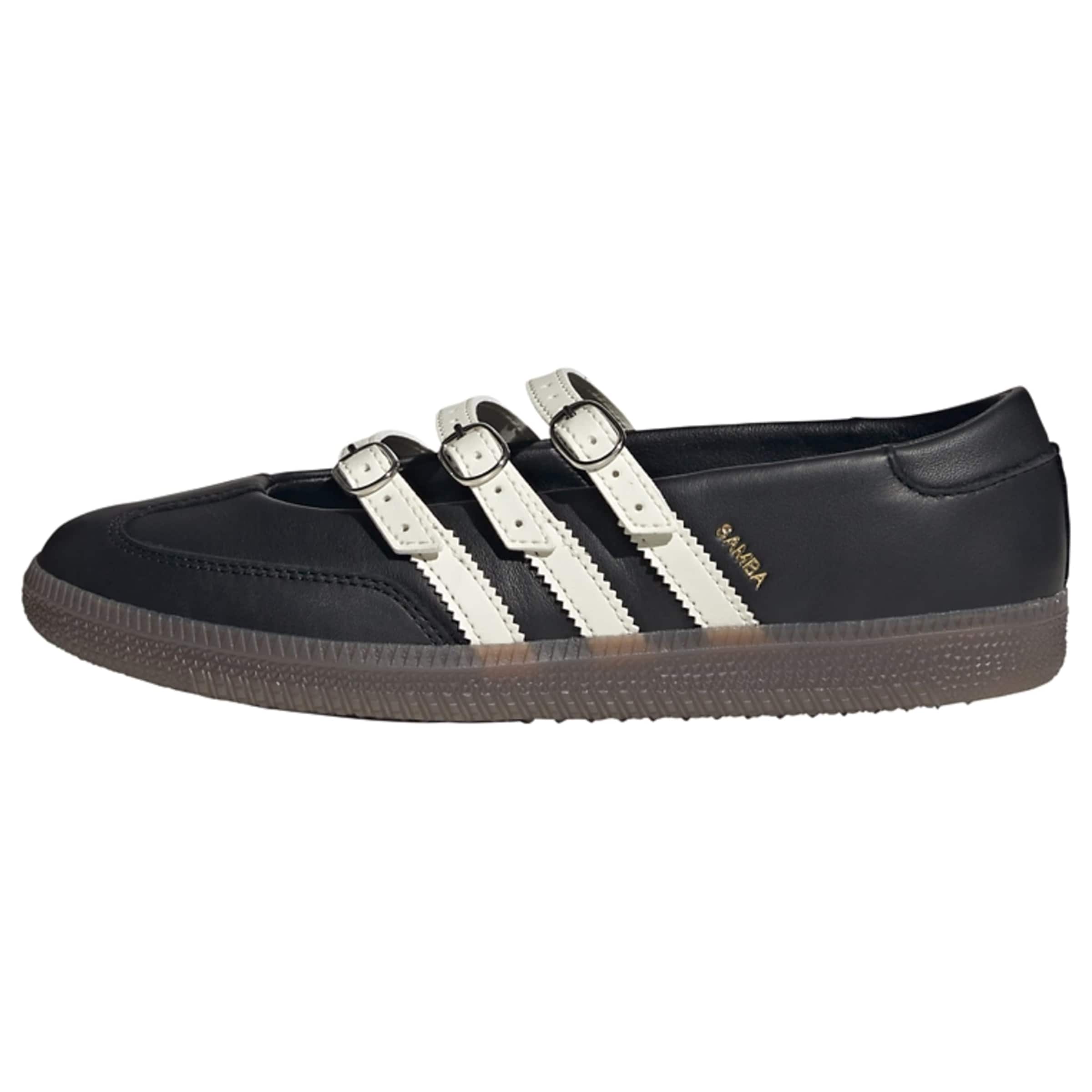 ADIDAS ORIGINALSNiske tenisice 'Samba' - crna boja: prednji dio