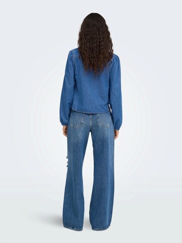 Chemisier 'ONLUMA' ONLY en bleu