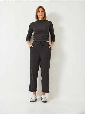 Bianco Lucci - Calças de fato em cinzento