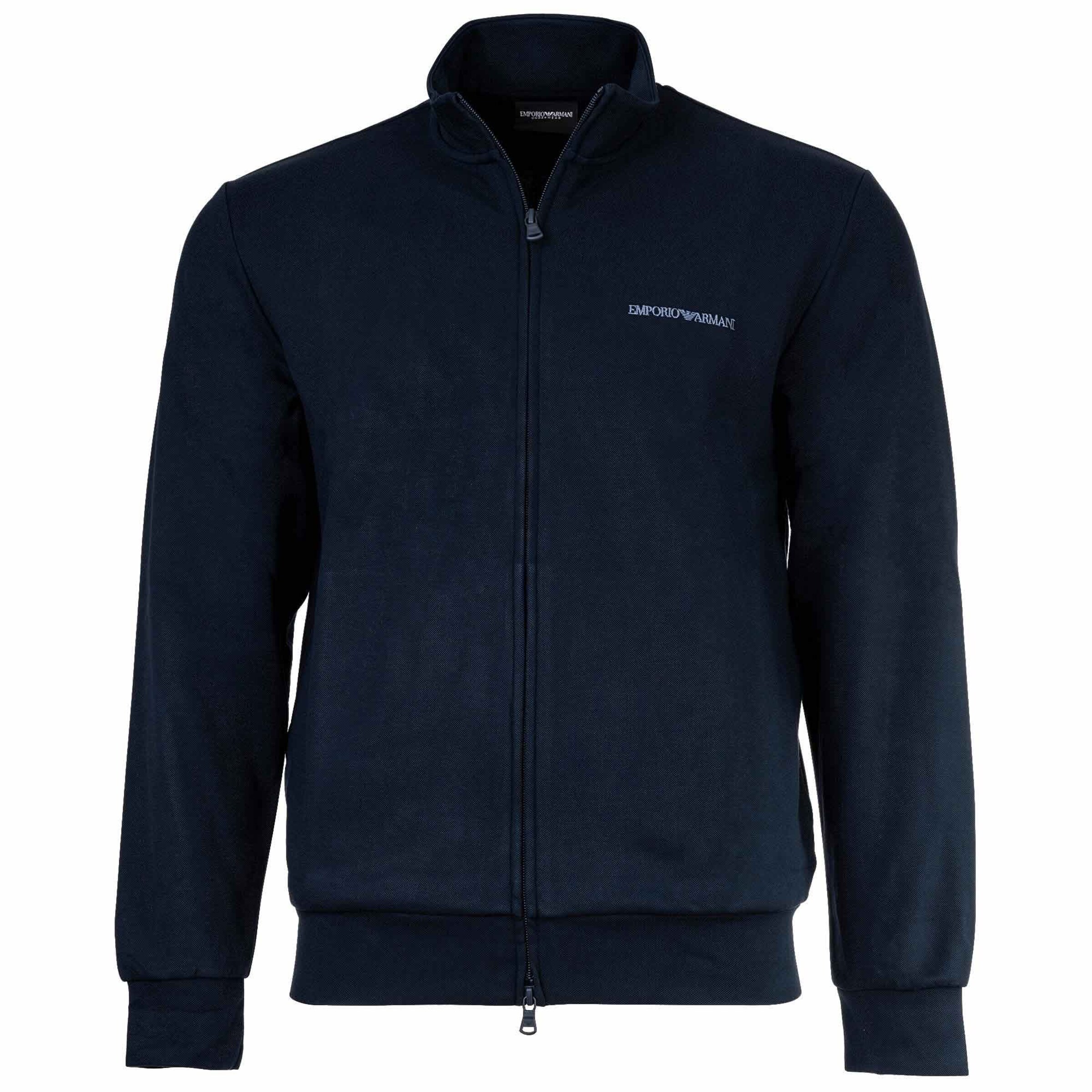 Emporio Armani - Sudadera en azul: frente