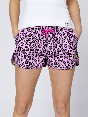 CHIEMSEE Board Shorts in Purple