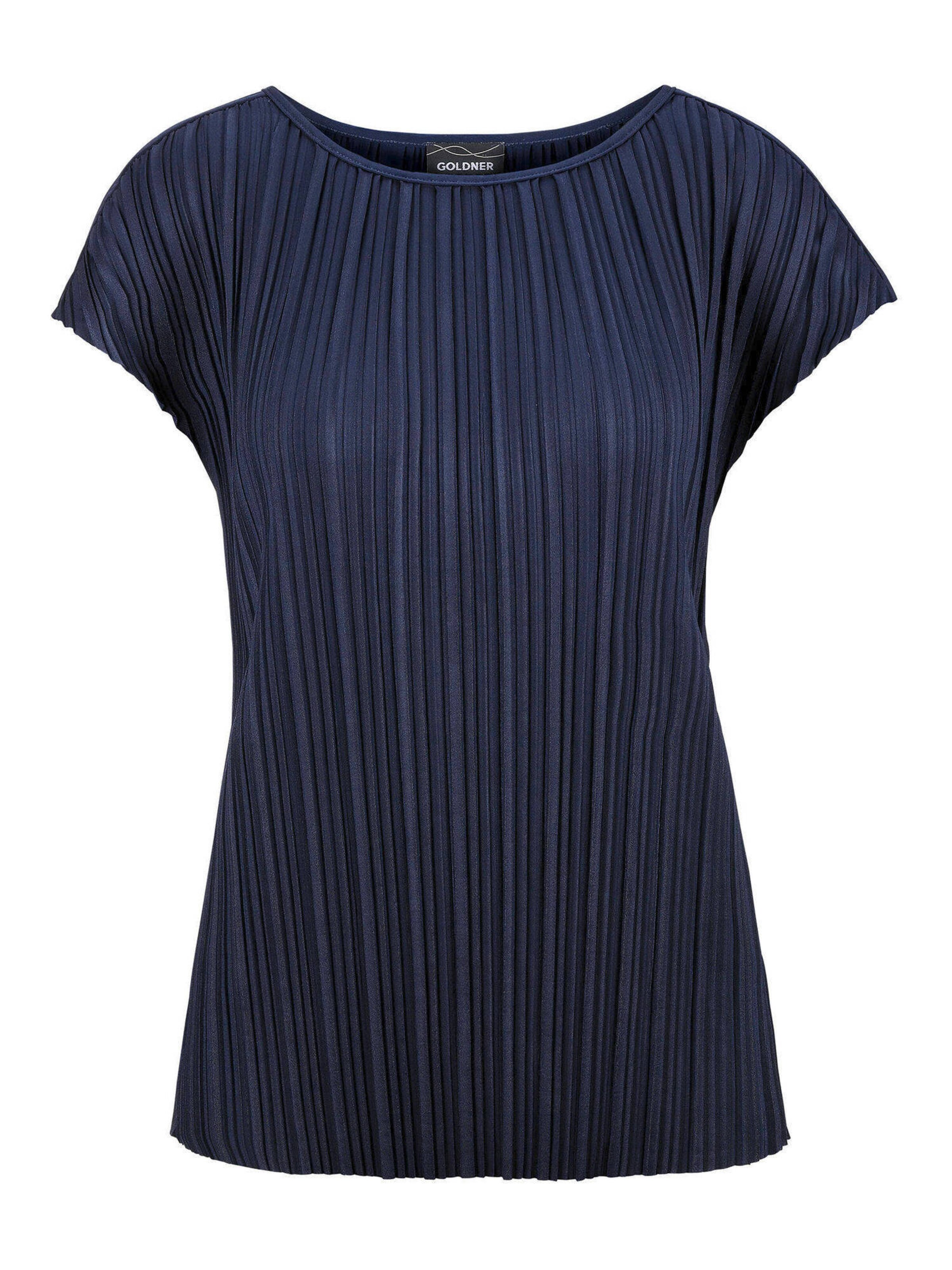 T-shirt Goldner en bleu : devant