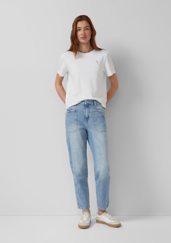 Effilé Jean ' MOM FIT ' s.Oliver en bleu