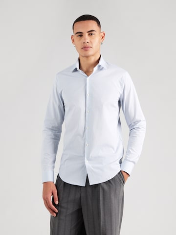 Calvin Klein Slim fit Koszula 'ESNTL' w kolorze niebieski: przód