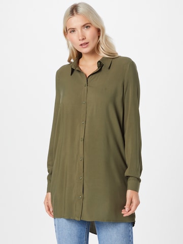 Camicia da donna di ICHI in verde: frontale