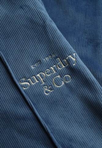 Superdry & Co - regular Pantalón en azul: frente