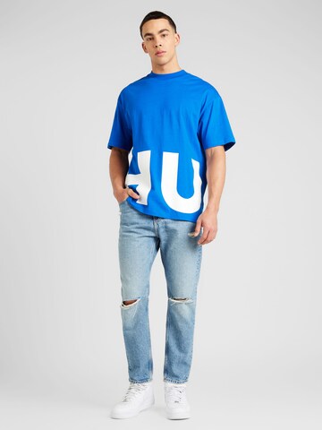 HUGO Shirt 'Nannavaro' in Blauw