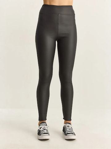 Bianco Lucci Skinny Leggings in Schwarz