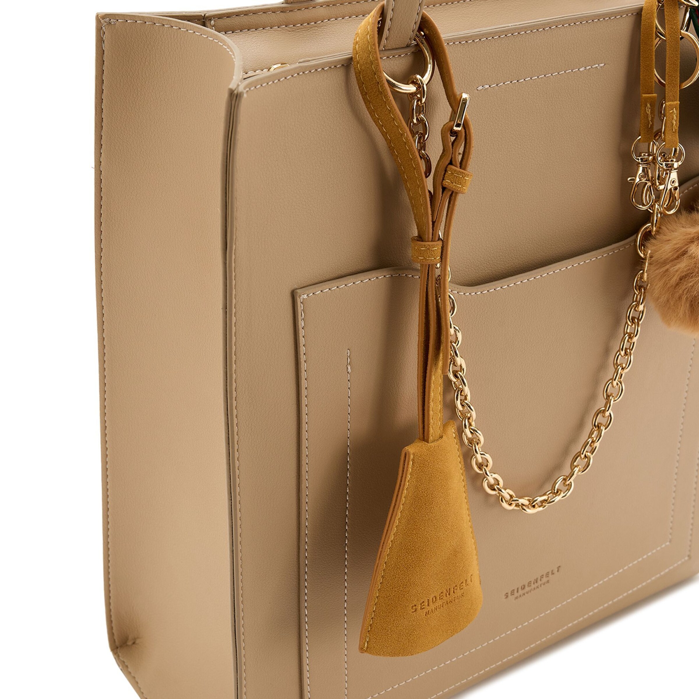 Sac bandoulière 'Lyby' Seidenfelt en marron