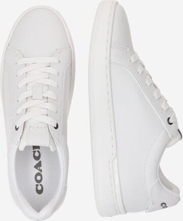 COACH Platform trainers in White