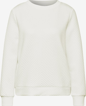 Street One Studio Sweatshirt in White: front