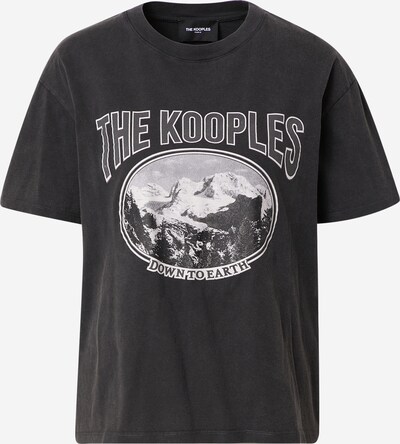 The Kooples Camiseta en gris / negro, Vista del producto