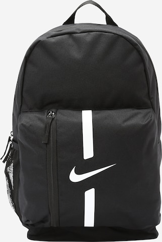 NIKE Sports Backpack in Black: front
