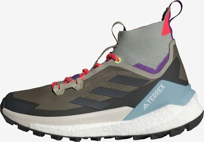 khaki / menta / fekete ADIDAS TERREX Bakancsok 'Free Hiker 2.0', Termék nézet