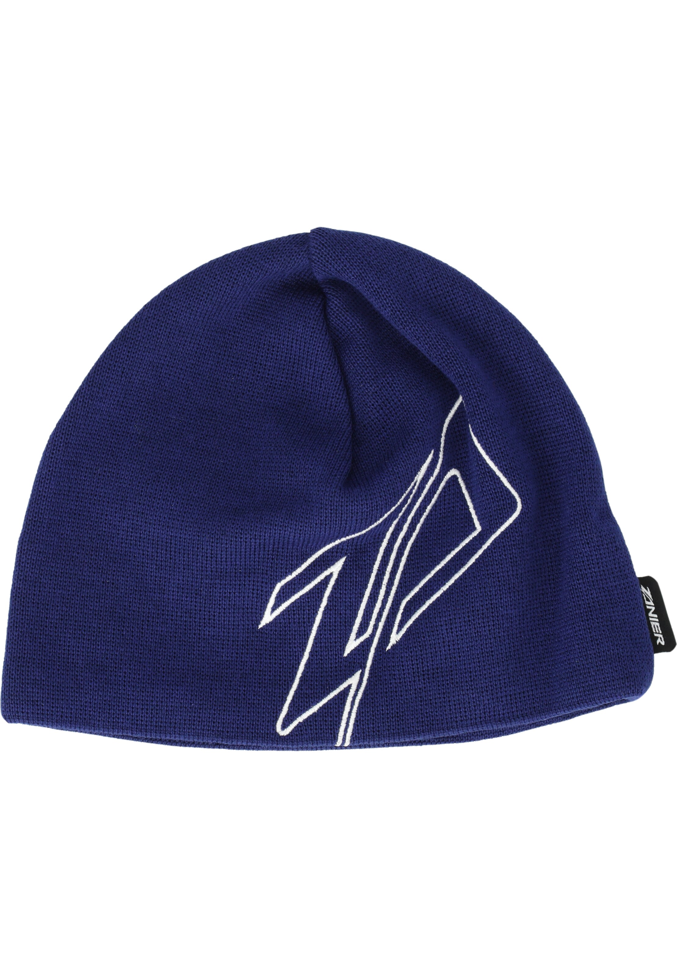 Zanier Beanie 'YBBS UX' in Blue: front
