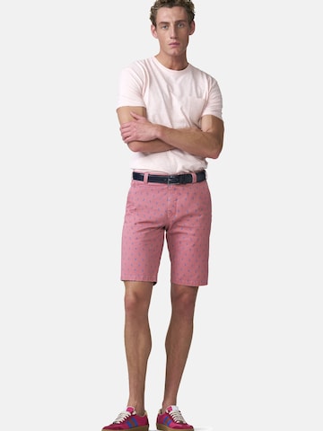 MEYER Regular Trousers in Red