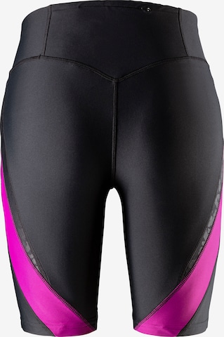 LASCANA ACTIVE Skinny Sportshorts in Schwarz