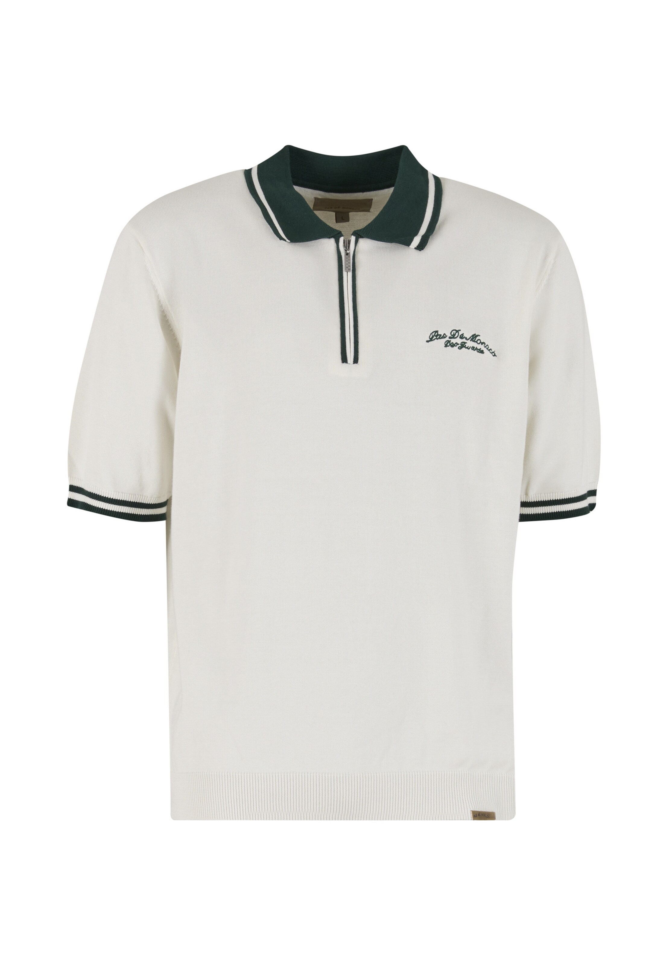 T-Shirt Pas De Monaco en blanc : devant