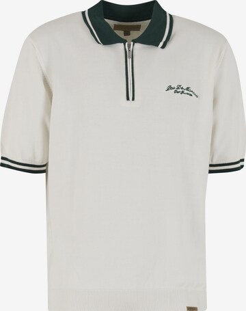 T-Shirt Pas De Monaco en blanc : devant
